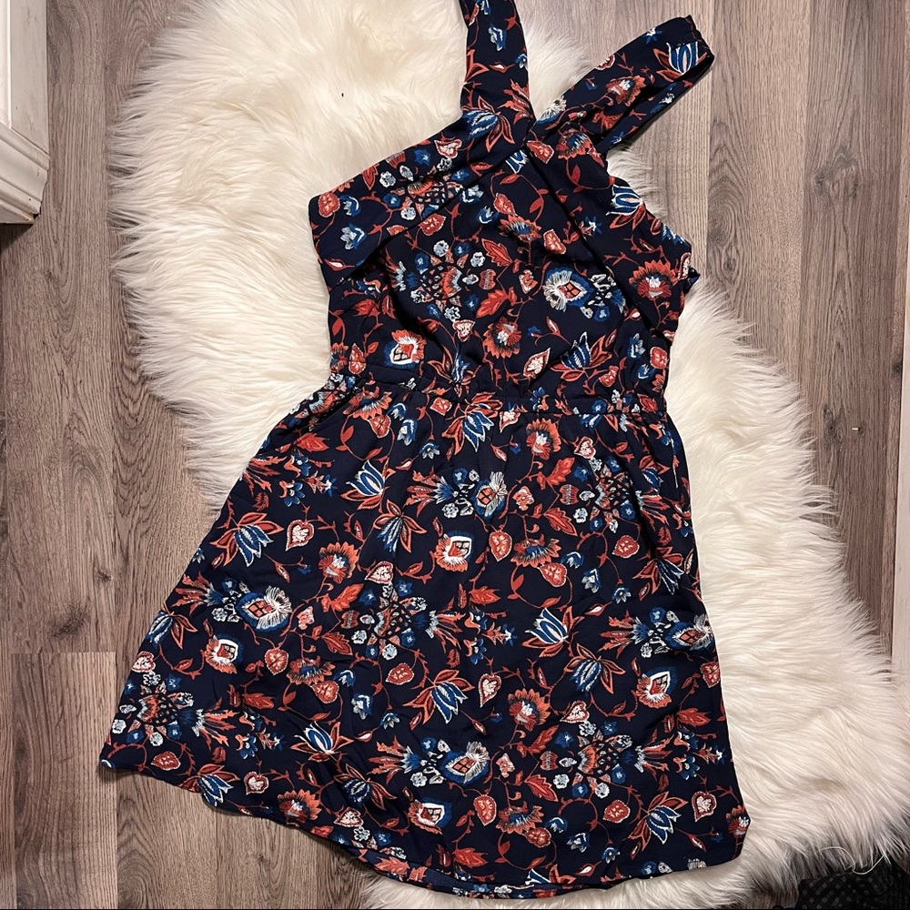 Blush noir dress
